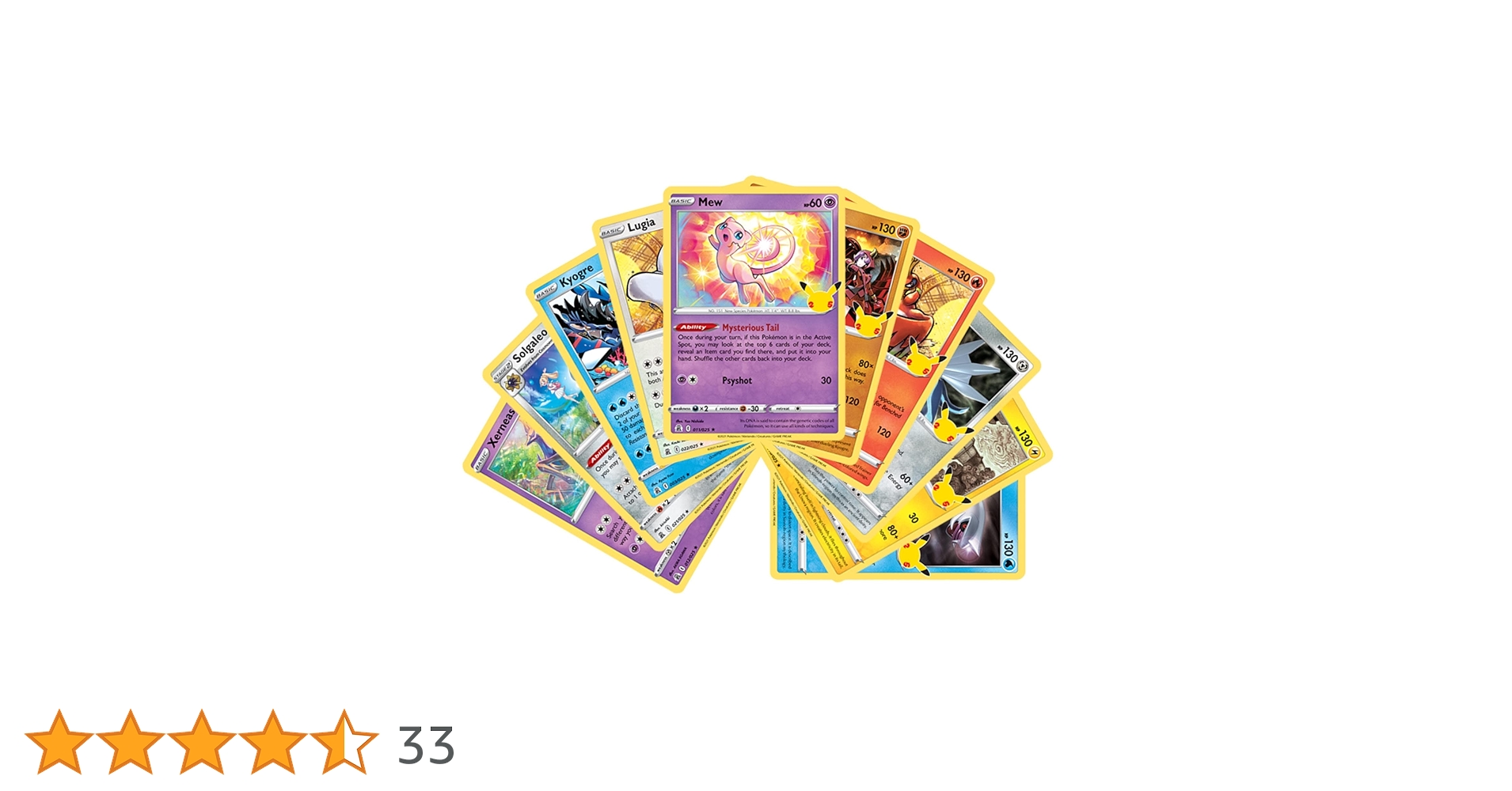 Pokémon Cards, 25th Anniversary Celebrations, No Duplicates